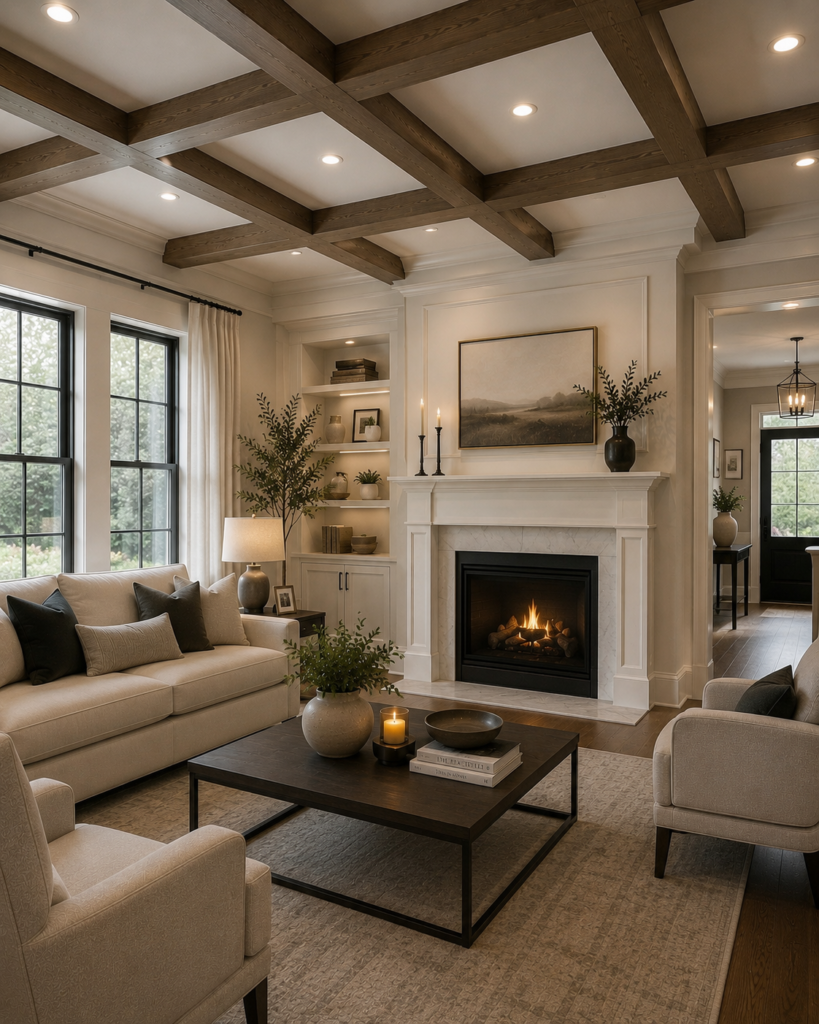 Custom Ceiling Beam Design