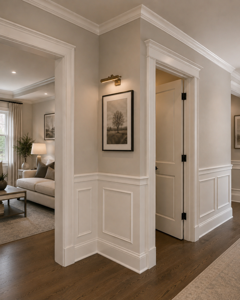 Entryway Wall Paneling