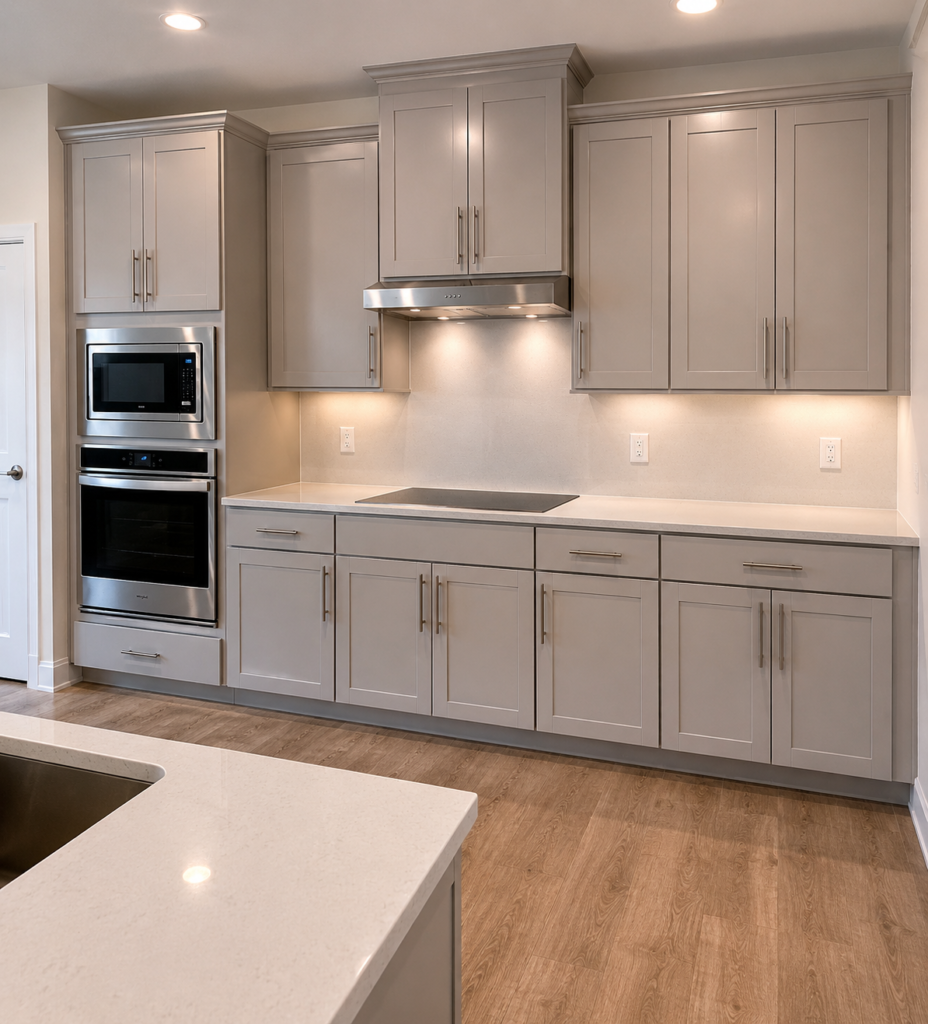 Contemporary Gray Kitchen